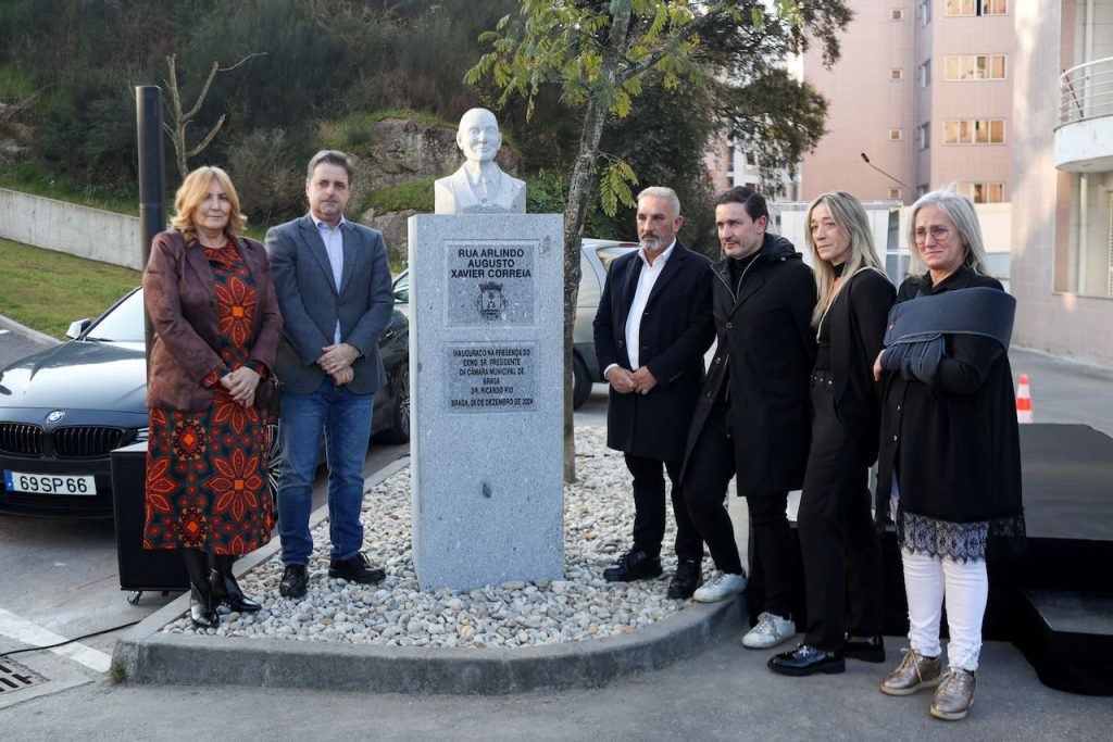 Braga: Inaugurada rua de homenagem a Arlindo Correia Arlindo Correia homenagem Braga - 7