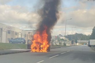 Incendio zona industrial gandra esposende - 1