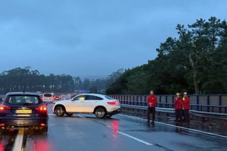 acidente A28 ponte esposende rio cavado - 3