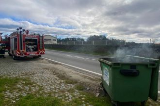incendio contentor esposende - 1
