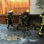 incendo salao paroquial de São Roma do Neiva Viana do Castelo - 2