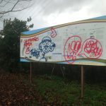 vandalismo Braga pichagem