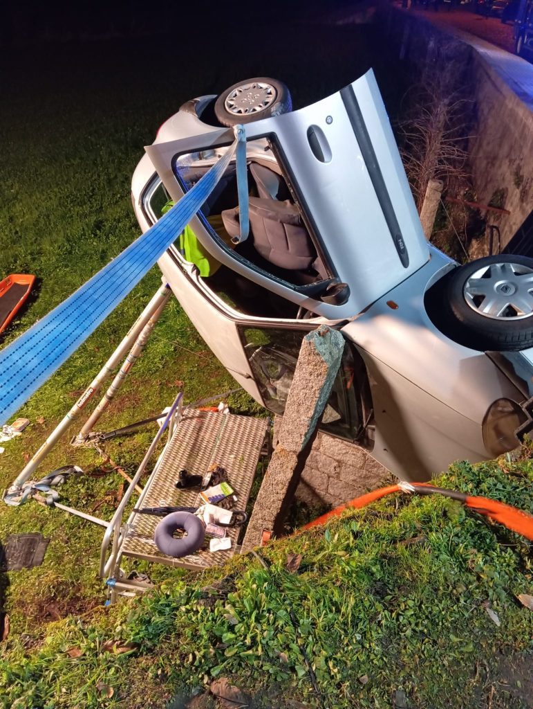 Barcelos: Despiste de carro faz um morto em Bastuço São João acidente barcelos