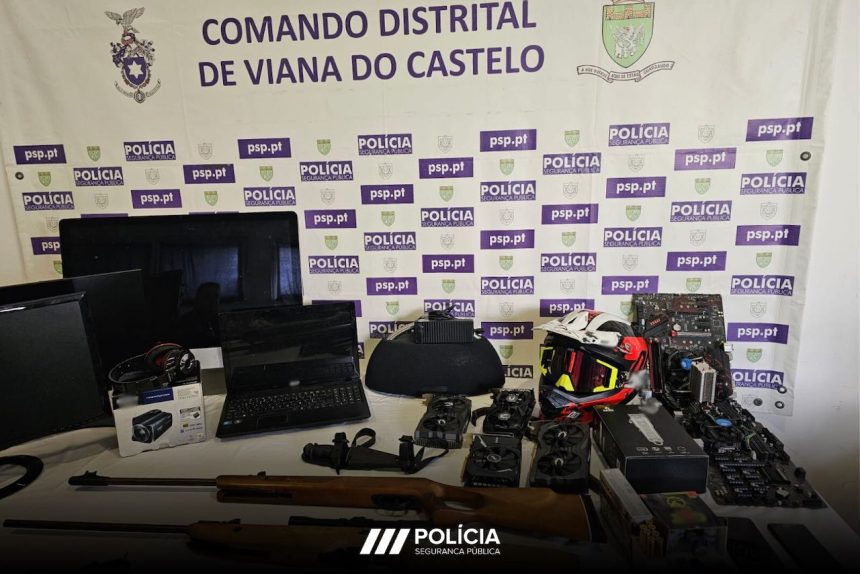 PSP: Desmantelado grupo envolvido em furtos em Viana e Ponte de Lima PSP Viana Ponte de Lima