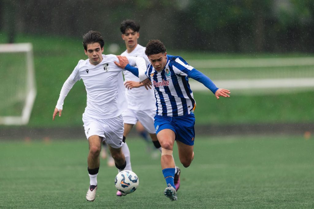 Futebol vitoria sc porto sub17