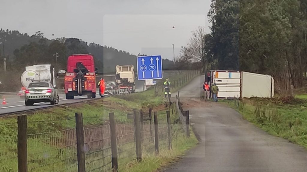 acidente camiao a3 barcelos