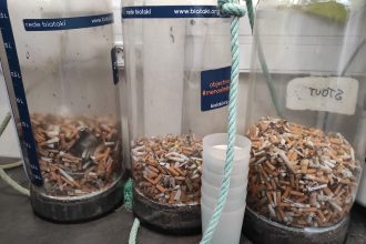cigarro pontas apanhar chao Braga