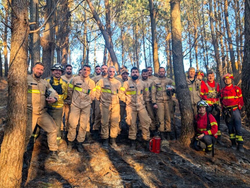 ponte de lima fogo bombeiros gnr incendio