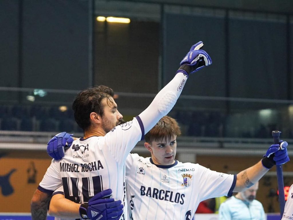 Hóquei em Patins: OC Barcelos garante quartos de final da Liga dos Campeões com goleada ao Réus hoquei em patins oc barcelos - 1