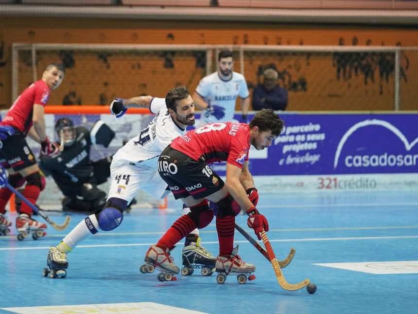 Hóquei em Patins: OC Barcelos garante quartos de final da Liga dos Campeões com goleada ao Réus hoquei em patins oc barcelos - 2