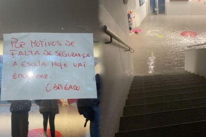 viana escola encerra inundada - 3