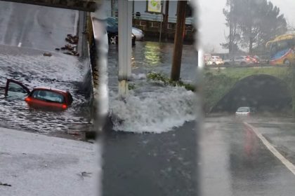 viana inundada e24 caos chuva - 1