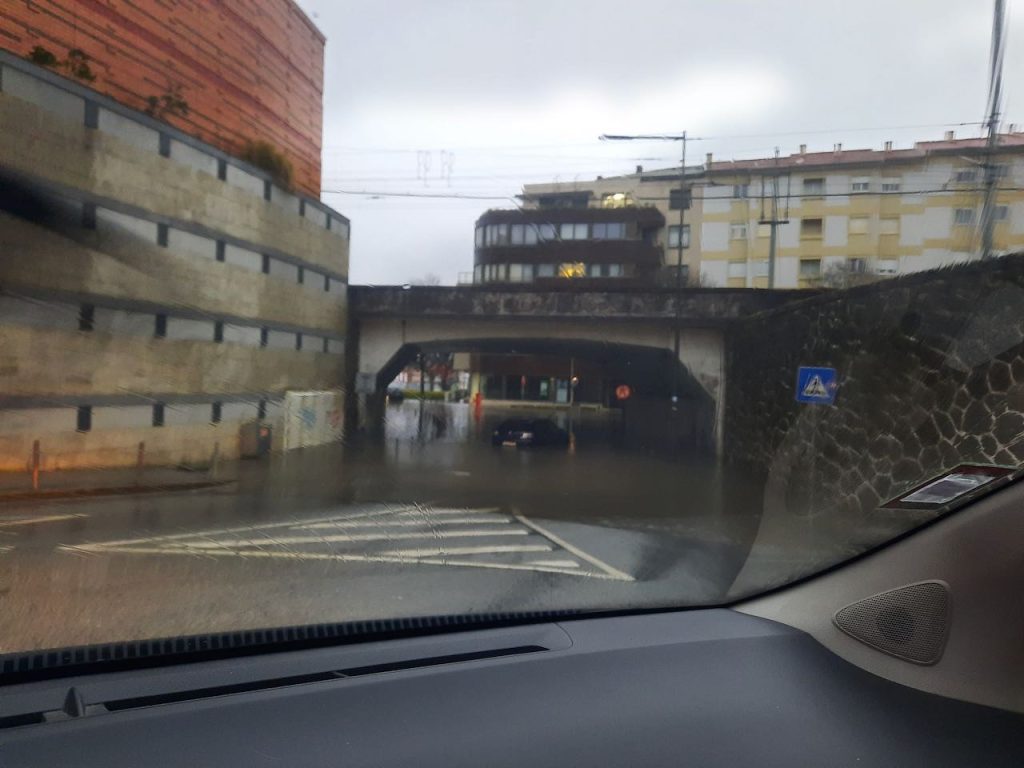 viana inundada e24 caos chuva - 2