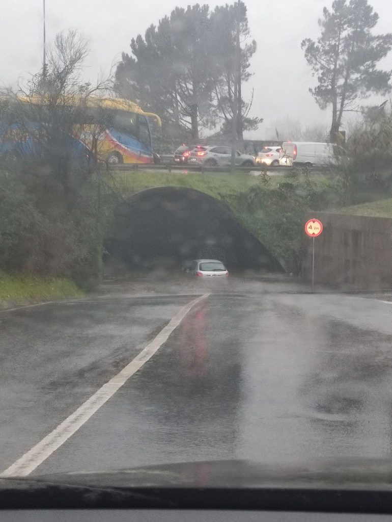 viana inundada e24 caos chuva - 2