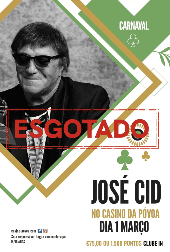 Jose Cid no Casino da Póvoa para concerto de Carnaval Captura de ecra 2025 02 21 as 12.48.05