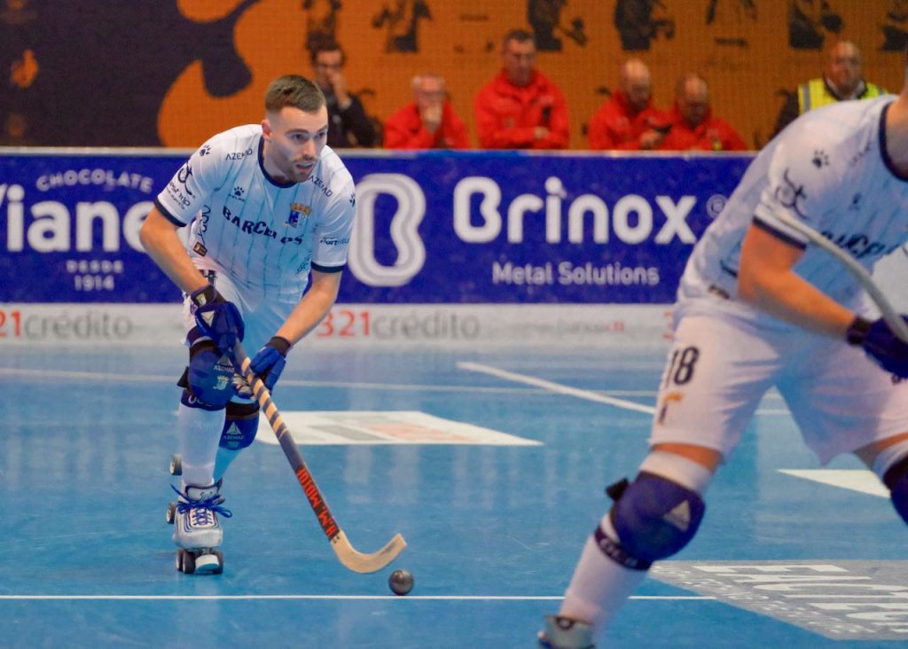 Hóquei em Patins: OC Barcelos "deixa" Barça empatar nos instantes finais OC Barcelos FC Barcelona