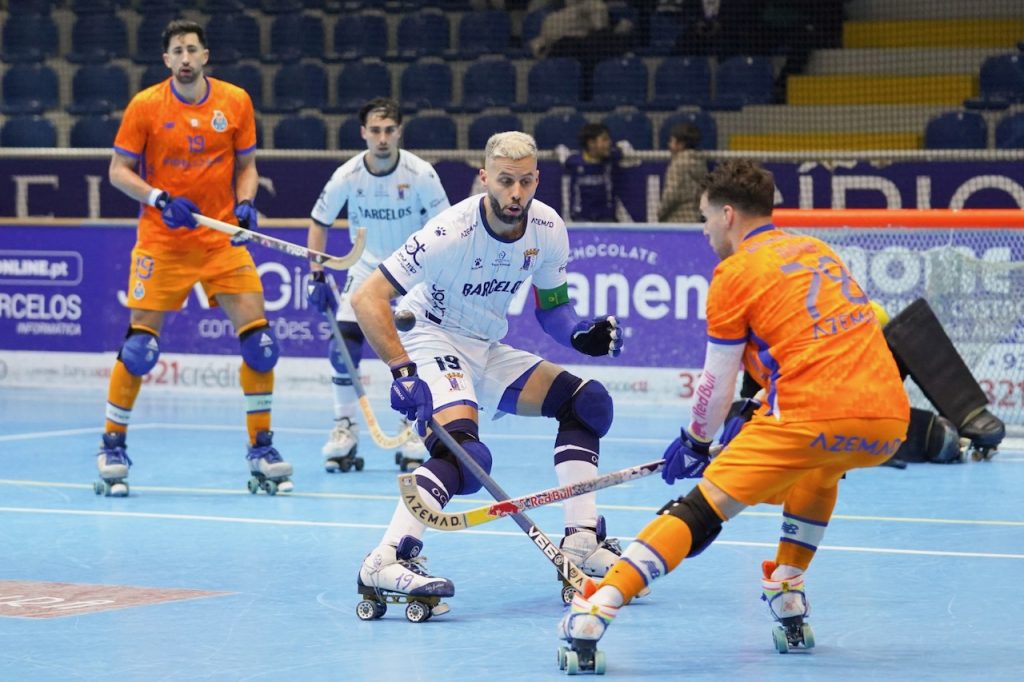 Hóquei em Patins: OC Barcelos empata e vai defrontar o Club Liceo da Corunha OC Barcelos