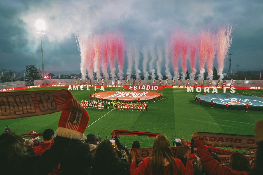 Futebol: SC Braga estreia "Amélia Morais" com vitória. Malu e Mariana fizeram história amela morais sc braga