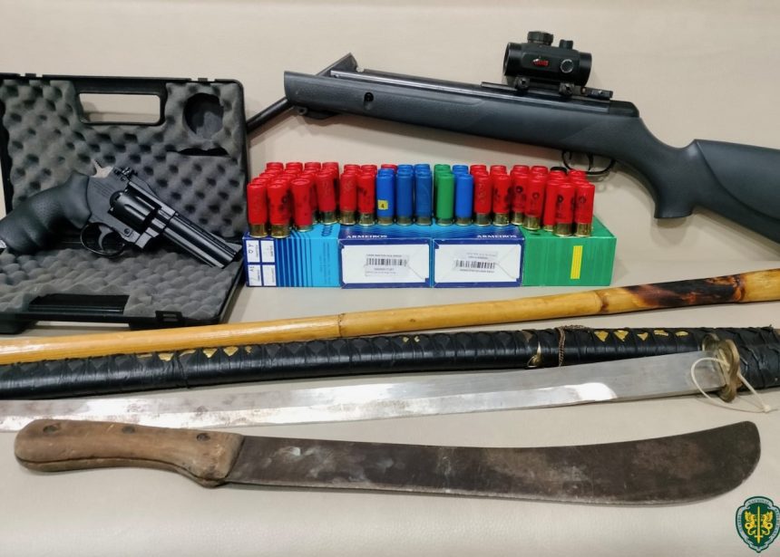 gnr vila verde armas detido violencia domestica - 1