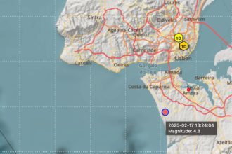 sismo Povoa de Varzim lisboa