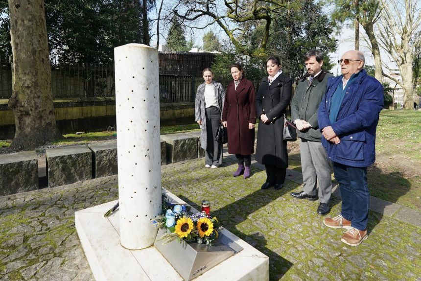 Braga: Município homenageia heróis ucranianos da "Centena Celestial" ucrania braga celestial ucranianos