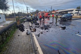 Acidente Amares ocorrencias