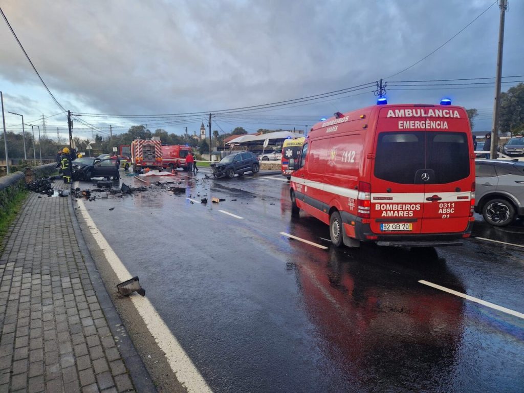 Acidente Amares Minho Braga ocorrencias 4