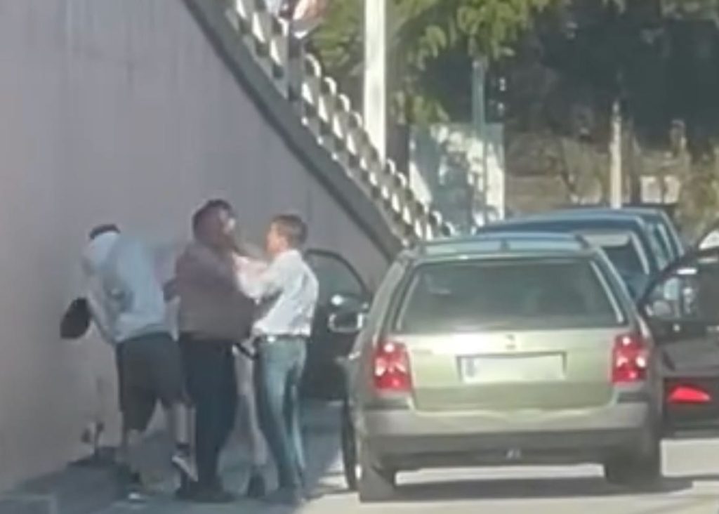 Viana: Vídeo mostra agressões em pleno trânsito no interior de um túnel agressoes viana do castelo PSP tunel