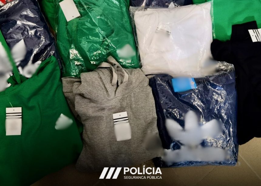 Ponte de Lima: Dois detidos por venda de roupa contrafeita Ponte de Lima contrafeito
