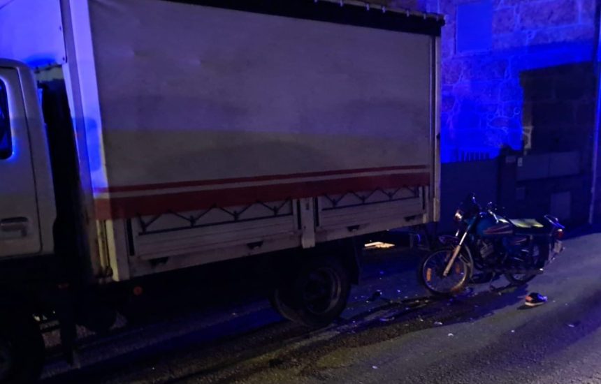 Guimarães acidente moto mortal