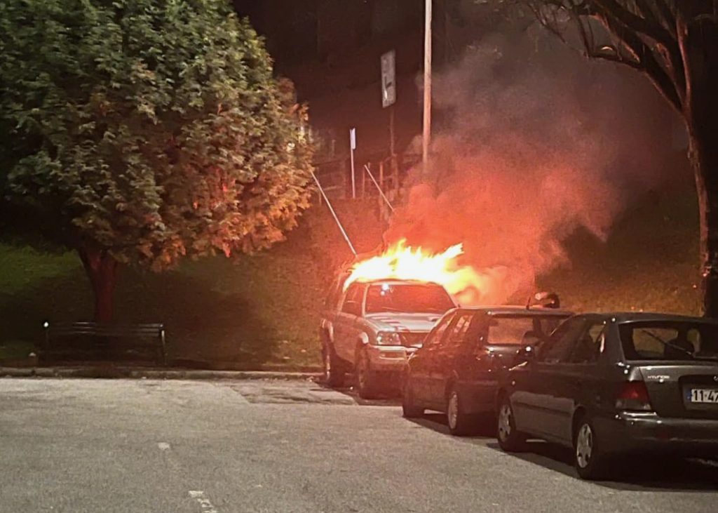 Incendio braga carrinha bombeiros