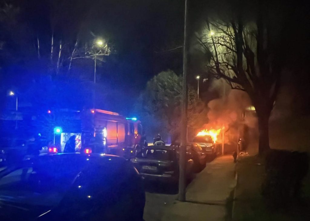 Incendio braga carrinha bombeiros