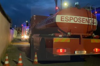 Esposende_Incêndio em casa na freguesia de Marinhas localidade de Cepães