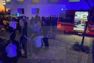 Pancadaria esposende agressoes gnr bombeiros
