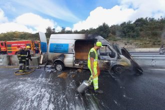 A4 incendio carrinha