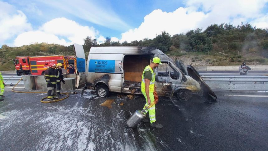A4 incendio carrinha