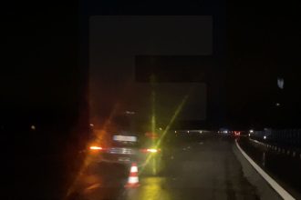 Acidente na A28 em Esposende na ponte do rio Cávado