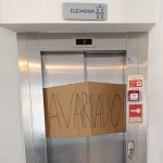 Elevador infias avariado braga centro de saude