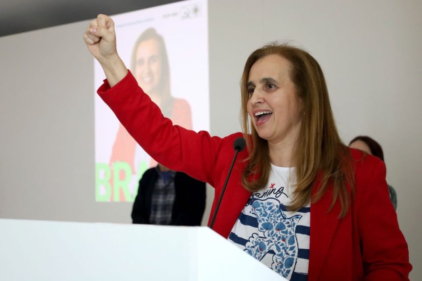 Legislativas: CDU apresenta lista pelo Círculo de Braga com apelo à mudança e compromisso com a região CDU Sandra Cardoso PCP PEV - 2