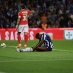 April 06, 2025, Estádio Dragão, Porto Portugal - Liga Portugal: Fc Porto vs SL Benfica, Fight with police