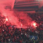 April 06, 2025, Estádio Dragão, Porto Portugal - Liga Portugal: Fc Porto vs SL Benfica, Fight with police