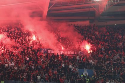 April 06, 2025, Estádio Dragão, Porto Portugal - Liga Portugal: Fc Porto vs SL Benfica, Fight with police