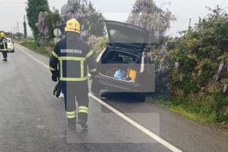 acidente EN13 Fão apulia - 1