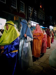 Braga: Procissão da Burrinha atraiu milhares numa catequese ao ar livre burrinha Braga