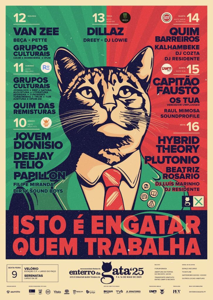 cartaz enterro da gata 2025 1