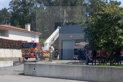 incendio unidade fabril Barcelos