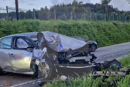 Acidente em Barcelos carapeços com um ferido grave festa das cruzes