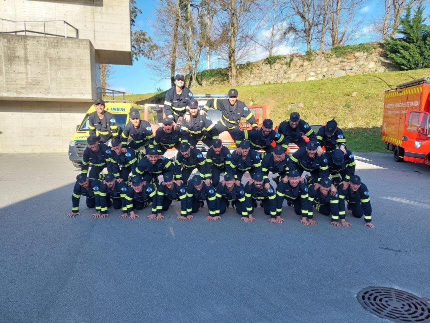Braga: Sapadores celebram 259 anos com a promoção de 29 recrutas Bombeiros Braga Sapadores