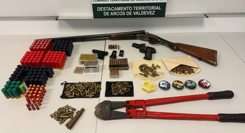Ponte da Barca: Octagenário tinha várias armas proibidas GNR ponte da Barca