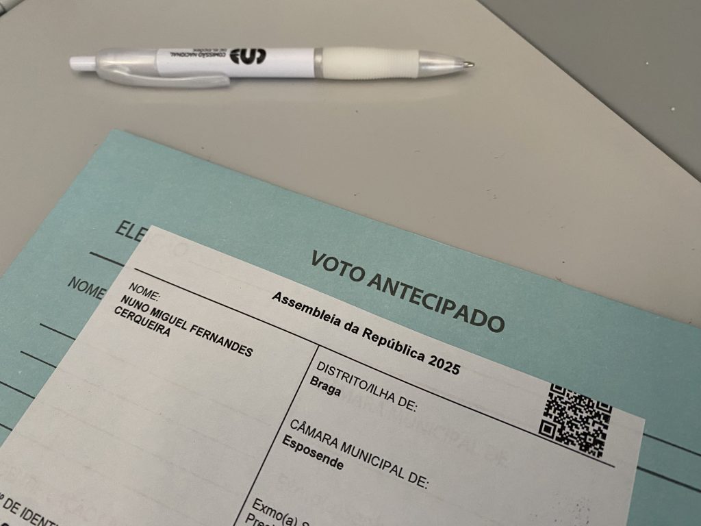 Voto antecipado esposende legislativas eleitores